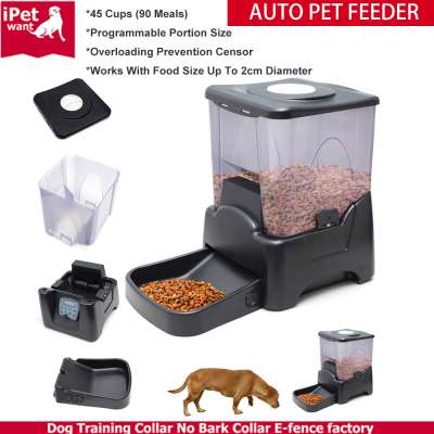 Automatic Dog Cat Pet Feeder with Timer Dry Food Dispenser