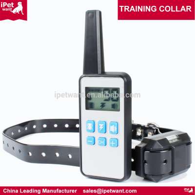 600Yard Waterproof and Rechargeable Remote Dog Training Collar Static Shock & Vibration dog shock collars