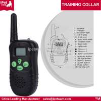 Best dog training collar with remote sound vibrate and shock for small dogs and large dogs amazon FBA